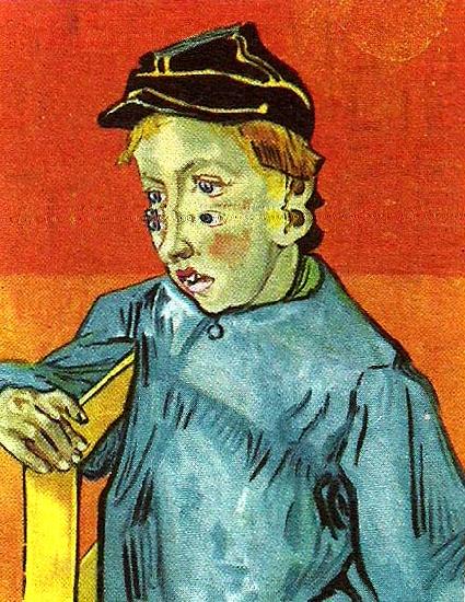 Vincent Van Gogh skolpojke china oil painting image